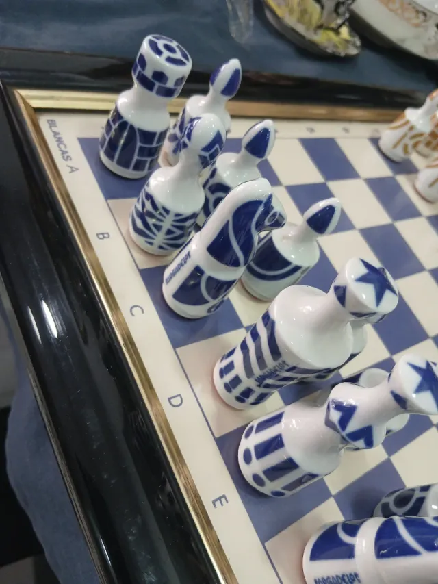 Ajedrez Cerámica Sargadelos