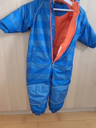 Traje de nieve para niño azul