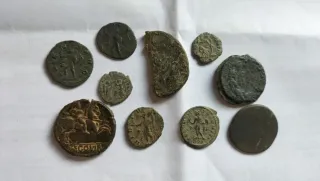 Lote Monedas Romanas Antiguas