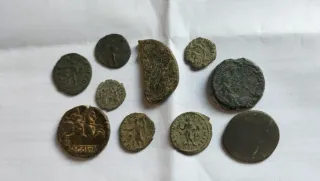 Lote Monedas Romanas Antiguas