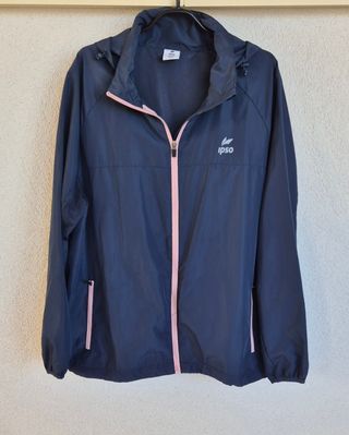 Chaqueta deportiva cortaviento Ipso azul