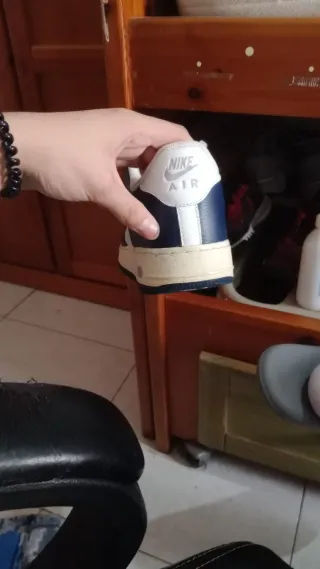 Nike Air Force 1 Azul y Blanco