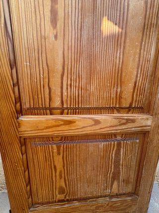 Puerta Madera Maciza Arqueada