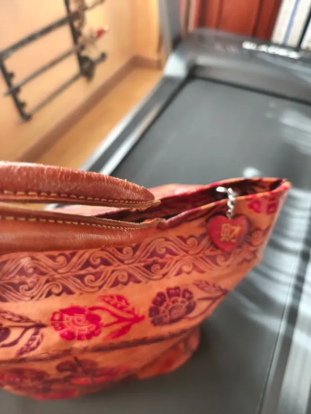 Bolsa de couro 40x40x15