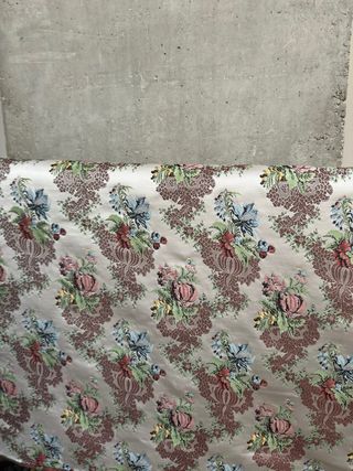 Tela de fallera blanca seda ancha de Gironés Vila