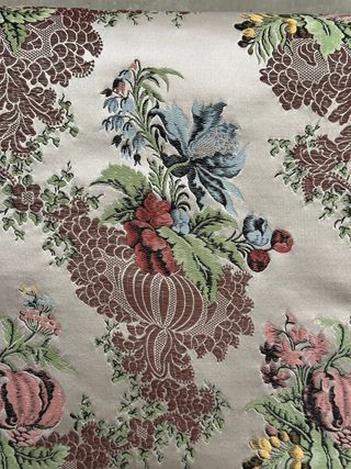 Tela de fallera blanca seda ancha de Gironés Vila