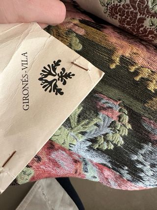 Tela de fallera blanca seda ancha de Gironés Vila