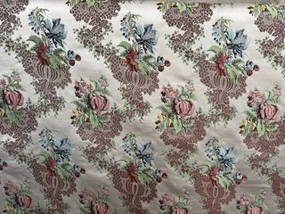 Tela de fallera blanca seda ancha de Gironés Vila