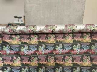 Tela de fallera blanca seda ancha de Gironés Vila