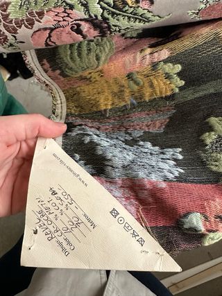 Tela de fallera blanca seda ancha de Gironés Vila