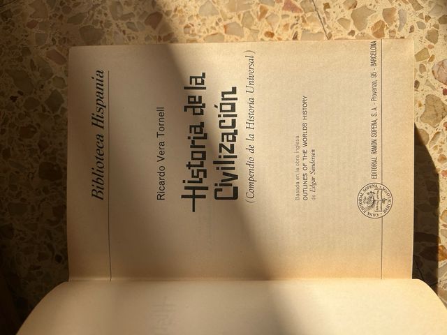 Historia de la Civilización