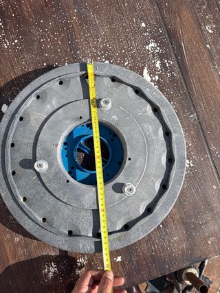 Soporte disco fregadora 38cm