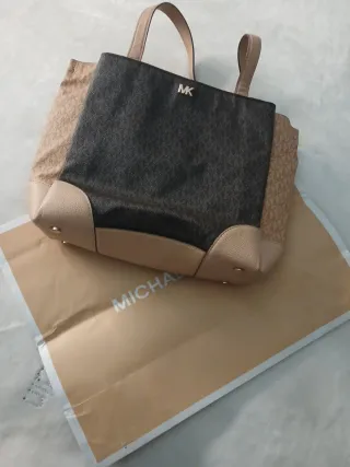 Bolso Michael Kors Original Beige/Marrón