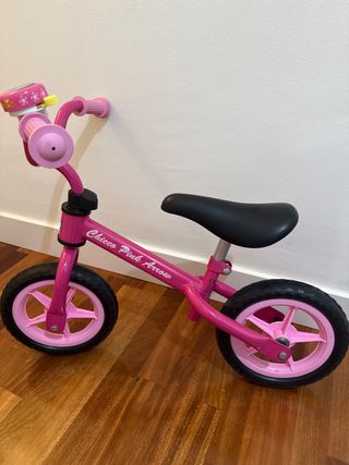 Bicicleta de equilibrio rosa Chicco