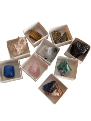 Collezione 16 Minerali Naturali