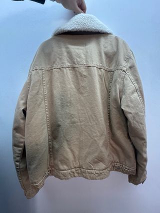 Cazadora pana camel Mango Man