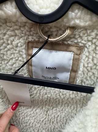 Cazadora pana camel Mango Man