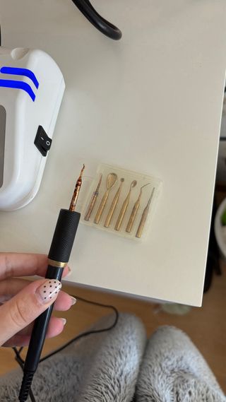 Espátula electrónica Mestra para cera