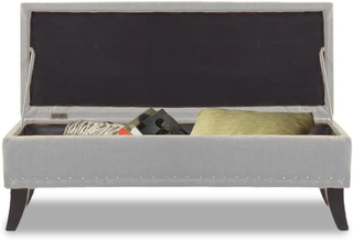 Pouf Cassapanca Panca Contenitore Poggiapiedi Came