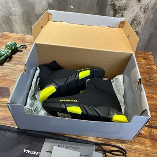 Balenciaga Speed Trainer Talla 40 Negro/Verde