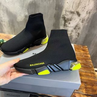 Balenciaga Speed Trainer Talla 40 Negro/Verde
