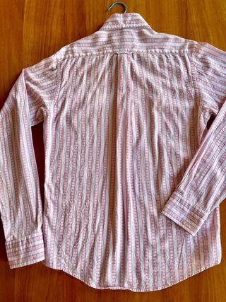 Camisa Gant Talla M Rayas Rosas
