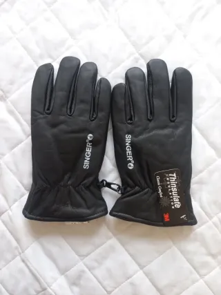 Guantes Moto Singer Negro Thinsulate