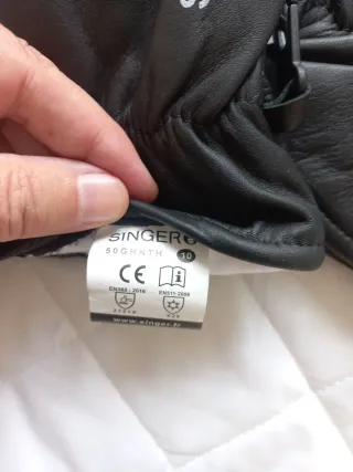 Guantes Moto Singer Negro Thinsulate