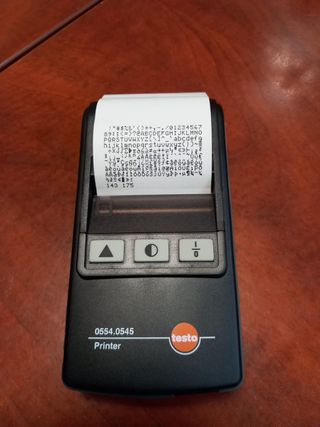 Impresora portatil Térmica Testo 0554.0545
