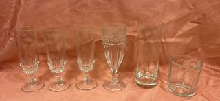 Conjunto 6 copas y vasos cristal
