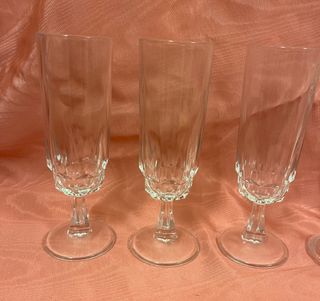 Conjunto 6 copas y vasos cristal