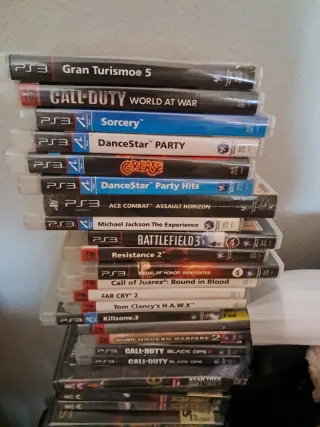 Lote PS3 + Move + Cámara + Juegos