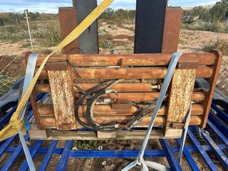 Carretilla de pala metálica