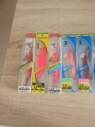 Lotes de Jibioneras Yamashita EGI-OH LIVE 3.5