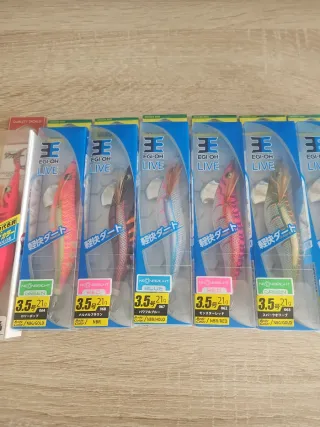 Lotes de Jibioneras Yamashita EGI-OH LIVE 3.5