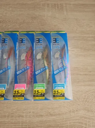 Lotes de Jibioneras Yamashita EGI-OH LIVE 3.5