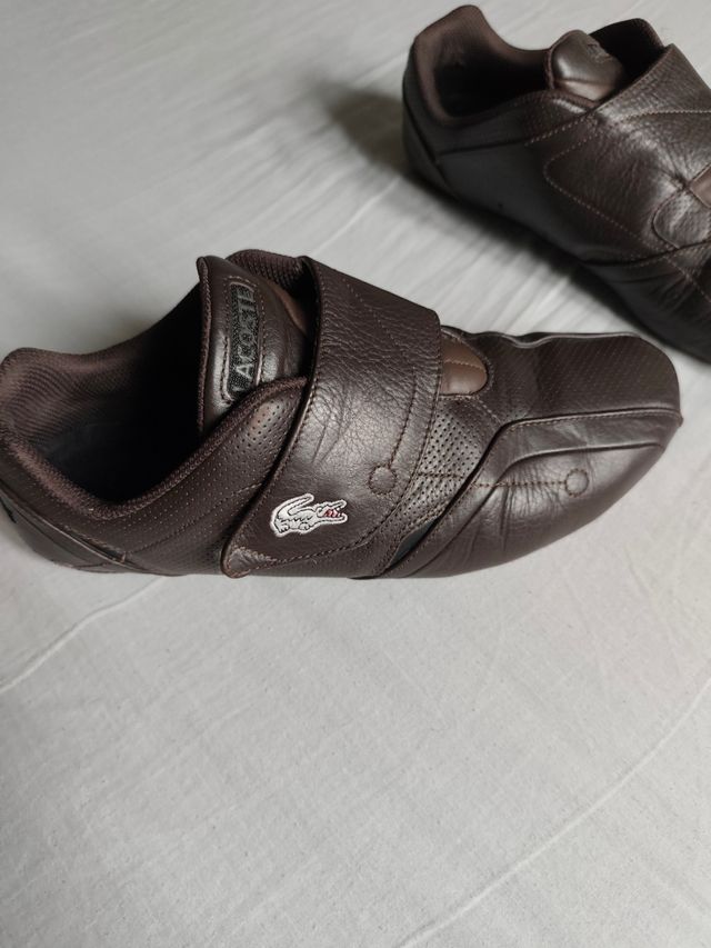 Zapatillas Lacoste Marrones Hombre