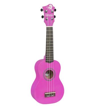 Ukelele Soprano Octopus Rosa
