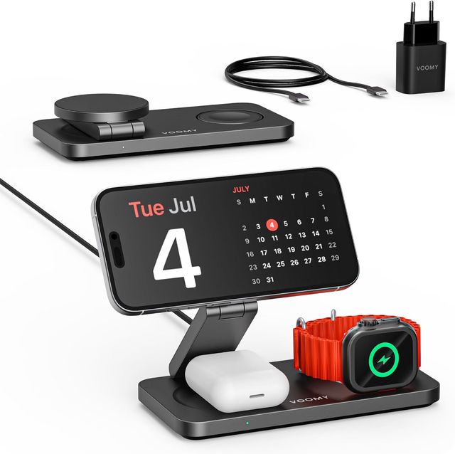 Base Carga Inalámbrica 3 en 1 iPhone