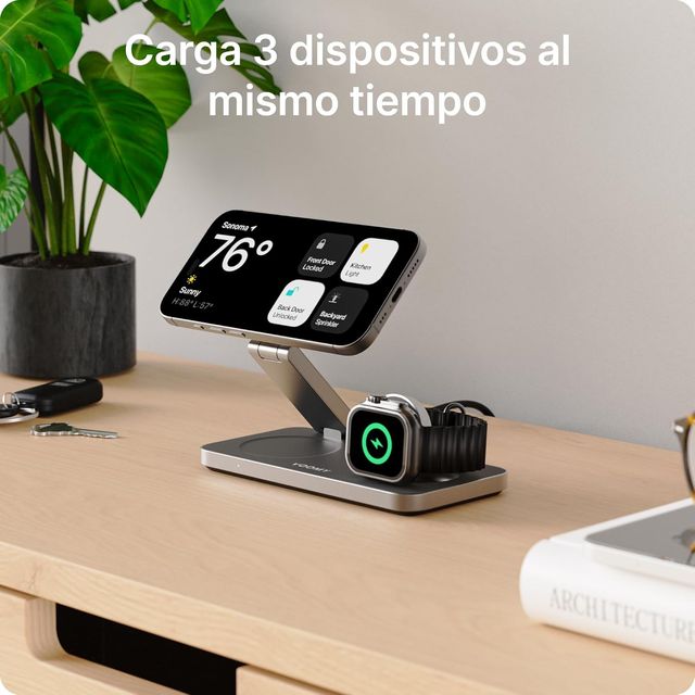 Base Carga Inalámbrica 3 en 1 iPhone