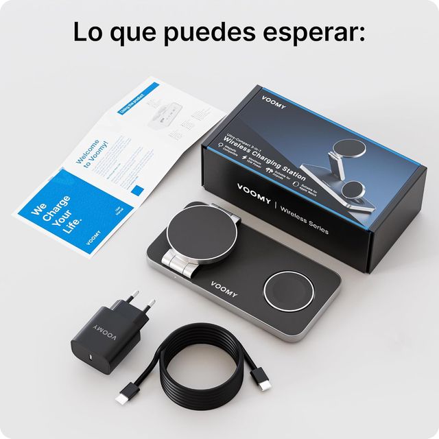 Base Carga Inalámbrica 3 en 1 iPhone