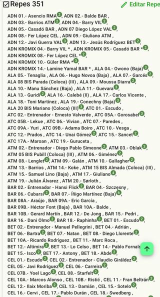 Cromos Liga Este 25/26