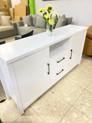 NUEVO Aparador blanco 159cm - ENVIO GRATIS A CASA