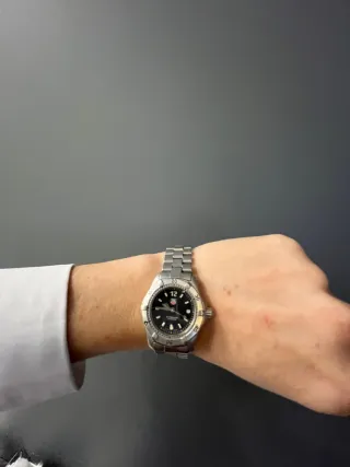 Reloj TAG Heuer Mujer Negro/Plateado