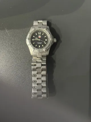 Reloj TAG Heuer Mujer Negro/Plateado
