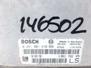 90589736 centralita motor uce opel astra g 1101655