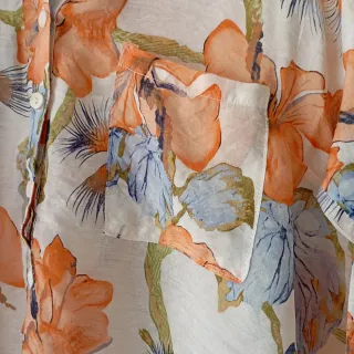 Camicetta donna fantasia floreale L