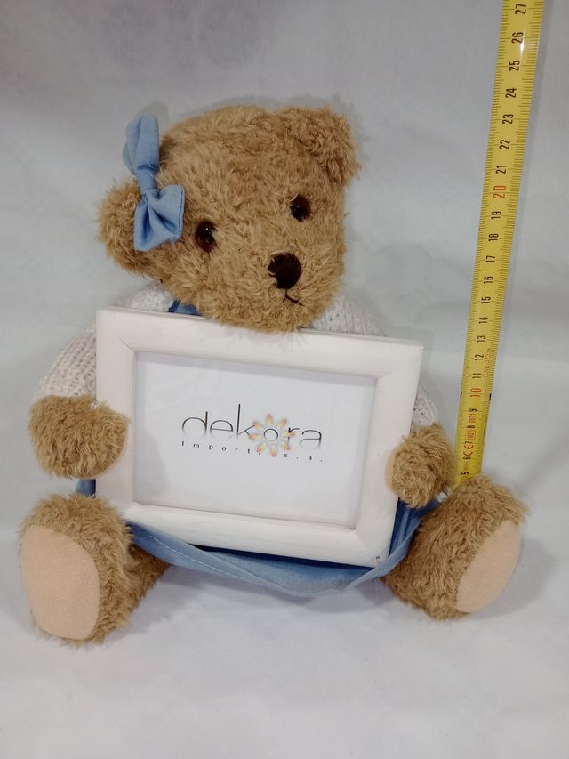 Osita peluche con portafoto