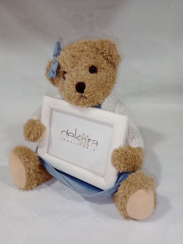 Osita peluche con portafoto