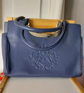 Bolso Piel Azul Guy Laroche